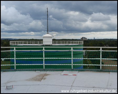 Auf dem Dach des Wasserturms