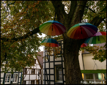 Fachwerkhäuser im Nicolaiviertel Unna