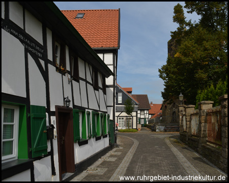 Fachwerk, soweit das Auge reicht: Altes Dorf Westerholt