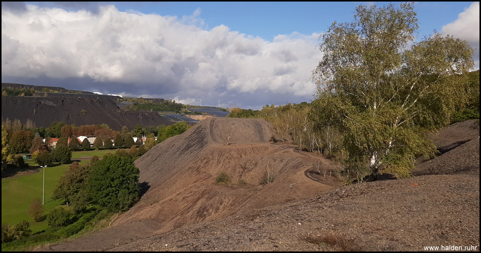 Halden der Otto-Schächte in Wimmelburg