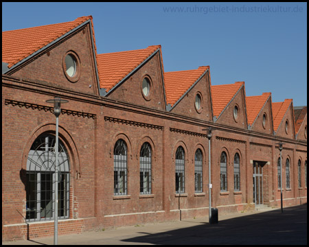 Gebäude auf dem Zechengelände