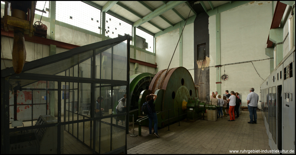 Maschinenhalle der Zeche Grillo