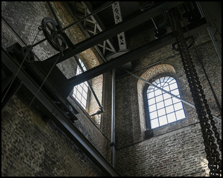 Fenster in einem Turm