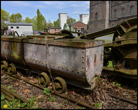 Eine Lore aus dem Bergbau