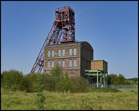 Förderturm der Zeche Sterkrade