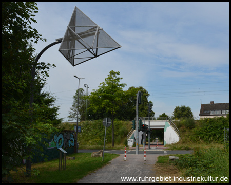 Überquerung der Kurt-Schumacher-Allee