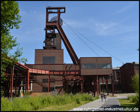 Schacht I der Anlage Zollverein I / II / VIII