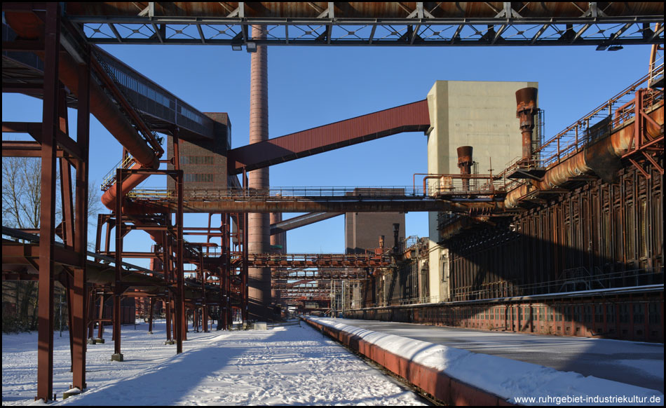 Kokerei Zollverein im Schnee