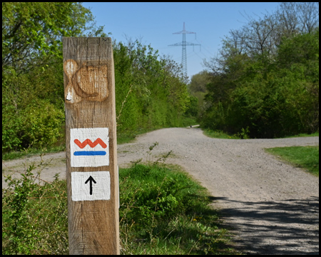 Zollvereinsteig auf der Halde Eickwinkel