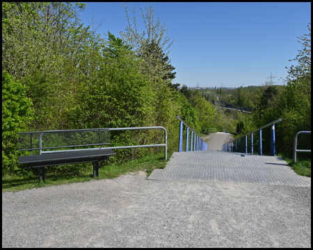 Treppe auf der Schurenbachhalde